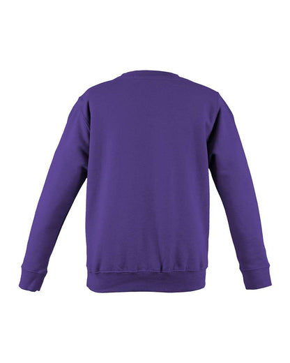 AWDis Unisex College Crewneck Sweatshirt JHA030 #color_Purple