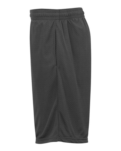 Badger Pro Mesh 9" Shorts with Pockets 7219 #color_Graphite