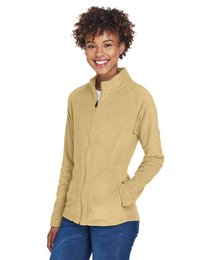 Team 365 Women's Campus Microfleece Jacket TT90W #colormdl_Sport Vegas Gold