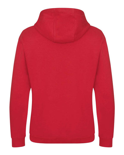 AWDis Unisex Heavyweight Urban Hooded Sweatshirt JHA101 #color_Fire Red