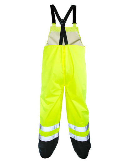 Kishigo Men's Storm Cover Bib RWB102-103 #color_Lime