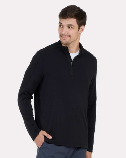 Boxercraft Perfect Quarter-Zip Pullover BM5203 #colormdl_Black