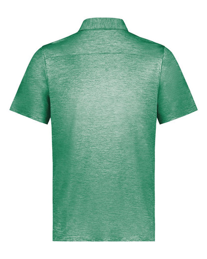 Holloway Electrify CoolCore® Men's Polo 222572 #color_Kelly Heather
