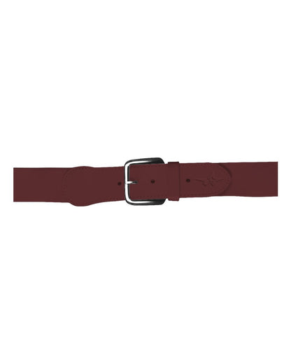 Alleson Athletic Baseball Belt 1.5 Width 3BBA #color_Maroon