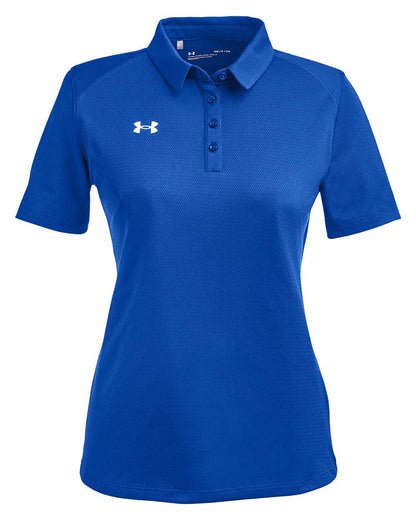 Under Armour Women's Tech™ Polo 1370431 #color_Royal/ White