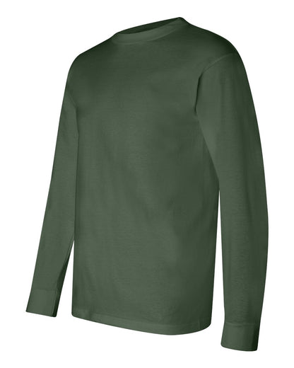 Bayside USA-Made Long Sleeve T-Shirt 6100 #color_Forest Green