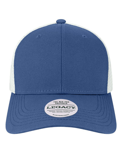 LEGACY Mid-Pro Snapback Trucker Cap MPS #color_Royal/ White