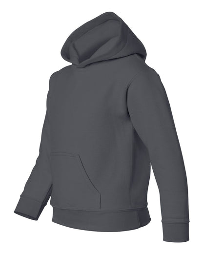 Gildan Youth Heavy Blend™ Hooded Sweatshirt 18500B #color_Charcoal