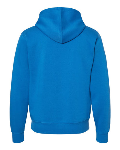 J. America Men's Triblend Fleece Hooded Sweatshirt 8871 #color_Royal Solid