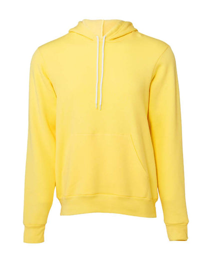 BELLA + CANVAS Sponge Fleece Hoodie 3719 #color_Yellow