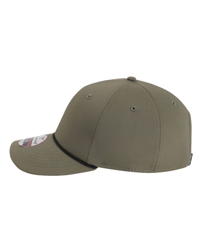 Imperial The Wingman Cap 7054 #color_Olive Green/ Black