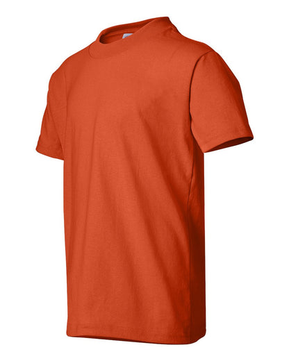 Hanes Ecosmart™ Youth T-Shirt 5370 #color_Orange