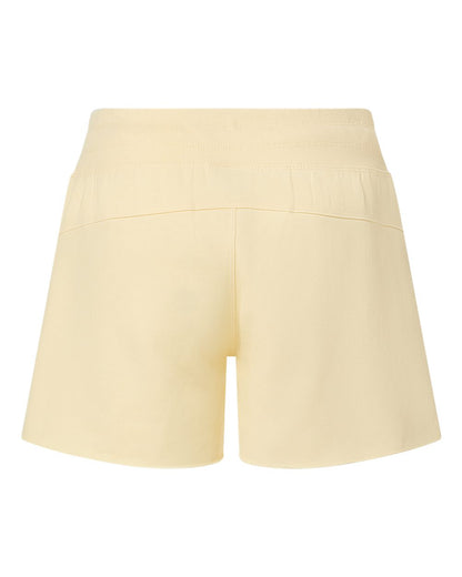 MV Sport Women's Jolene Fundamental Fleece Shorts W23151 #color_Sun Ray