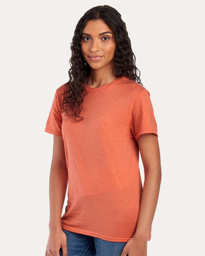 JERZEES Premium Blend Ring-Spun T-Shirt 560MR #colormdl_Vintage Heather Orange