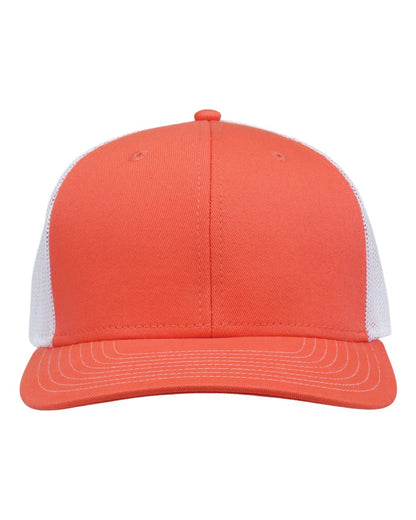 The Game Everyday Trucker Cap GB452E #color_Coral/ White
