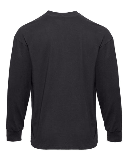Next Level Unisex Heavyweight Long Sleeve T-Shirt 7211 #color_Graphite Black