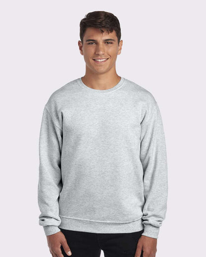 JERZEES Unisex NuBlend® Crewneck Sweatshirt 562MR #colormdl_Ash