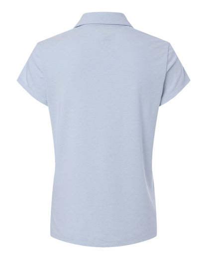 Adidas Women's Blended Polo A690 #color_Blue Dawn Melange