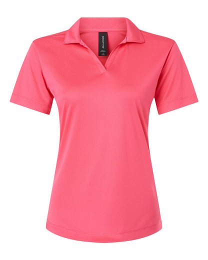 AllPro Women's Pro-Lock Performance Polo 41800L #color_Bright Pink
