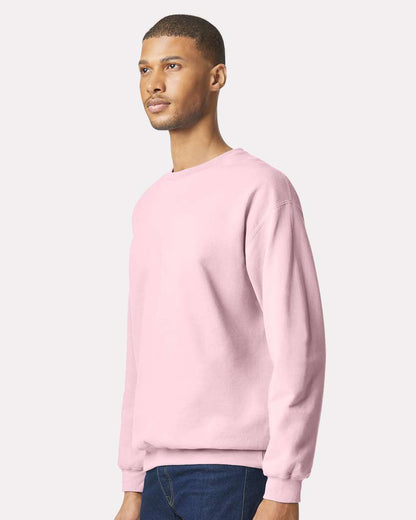 Gildan Unisex Softstyle® Midweight Crewneck Sweatshirt SF000 #colormdl_Light Pink