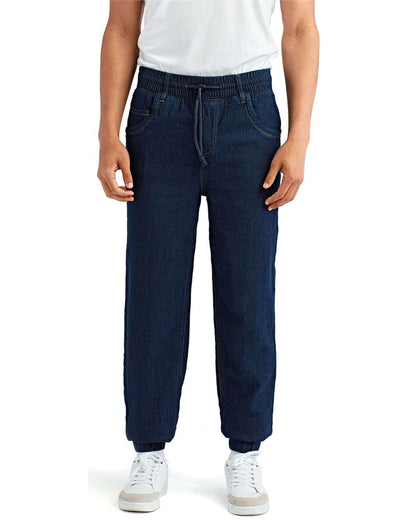 Artisan Collection by Reprime Unisex Chef's Artisanal Joggers RP556 #colormdl_Indigo Denim