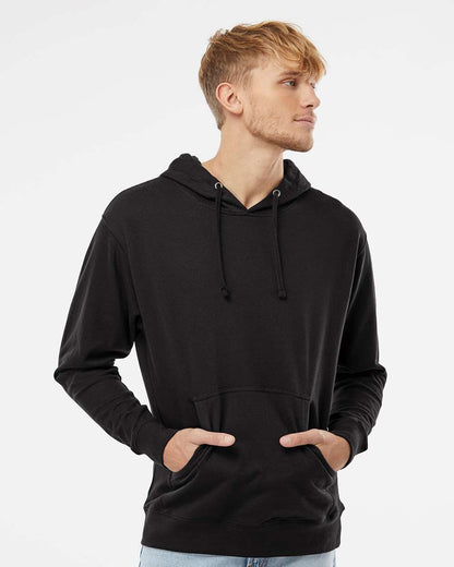 Independent Trading Co. Unisex Midweight Hooded Sweatshirt SS4500 #colormdl_Black