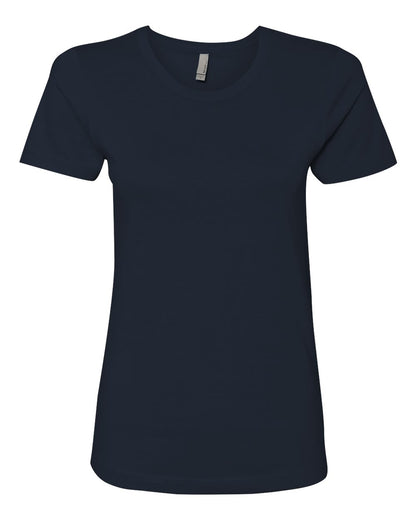 Next Level Women’s Cotton T-Shirt 3900 #color_Midnight Navy