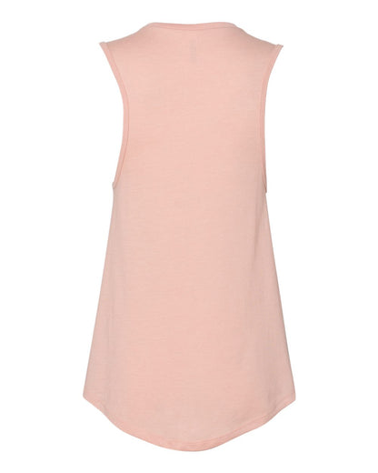 BELLA + CANVAS Women's Jersey Muscle Tank 6003 #color_Heather Peach