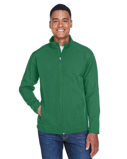 Team 365 Men's Leader Soft Shell Jacket TT80 #colormdl_Sport Dark Green