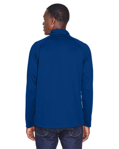 Devon & Jones Men's Stretch Tech-Shell® Compass Quarter-Zip Pullover DG440 #colormdl_True Royal
