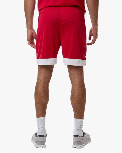 Augusta Sportswear Unisex Match-Up Basketball Shorts 6889 #colormdl_Scarlet/ White