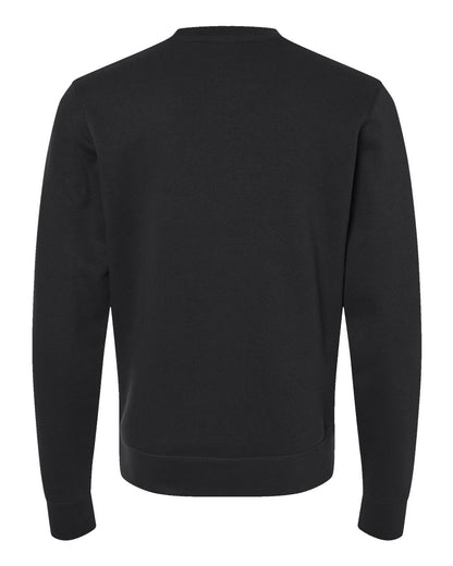 J. America Unisex BTB Fleece Crewneck Sweatshirt 8721 #color_Black