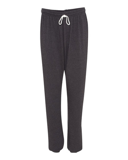 BELLA + CANVAS Sponge Fleece Long Scrunch Pants 3737 #color_Dark Grey Heather