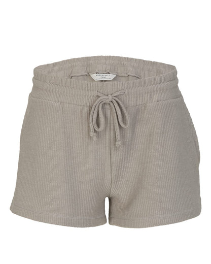 Boxercraft Women's Ribbed Knit Shorts BW6506 #color_Oxford