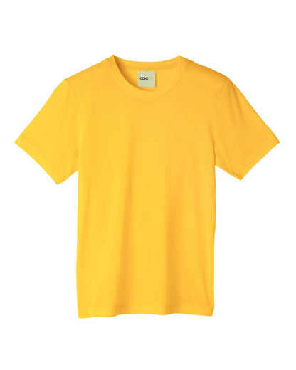 CORE365 Youth Fusion ChromaSoft™ Performance T-Shirt CE111Y #color_Campus Gold