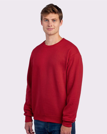 JERZEES Unisex NuBlend® Crewneck Sweatshirt 562MR #colormdl_True Red