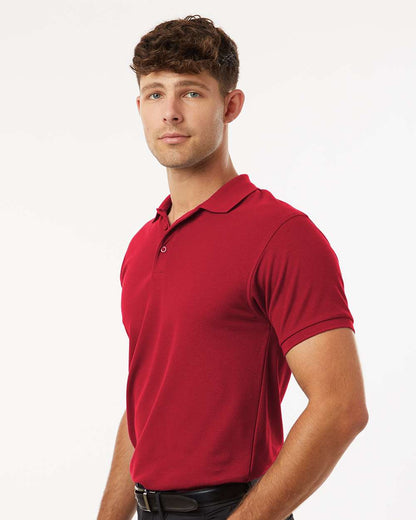 AllPro Men's Pique Polo 62800 #colormdl_Red