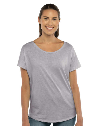 Next Level Women's Ideal Dolman T-Shirt 1560 #colormdl_Heather Grey