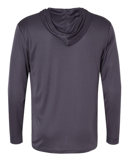 Paragon Unisex Bahama Performance Hooded Long Sleeve T-Shirt 220 #color_Graphite