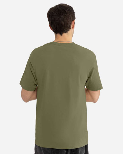 Next Level Men's Ideal Jersey T-Shirt 1810 #colormdl_Military Green