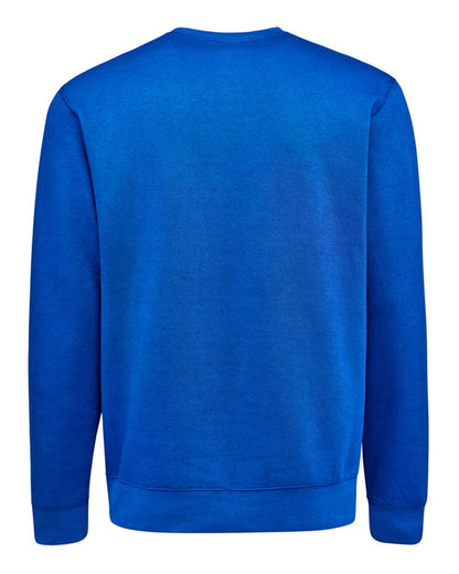 J. America Unisex BTB Fleece Crewneck Sweatshirt 8721 #color_Royal