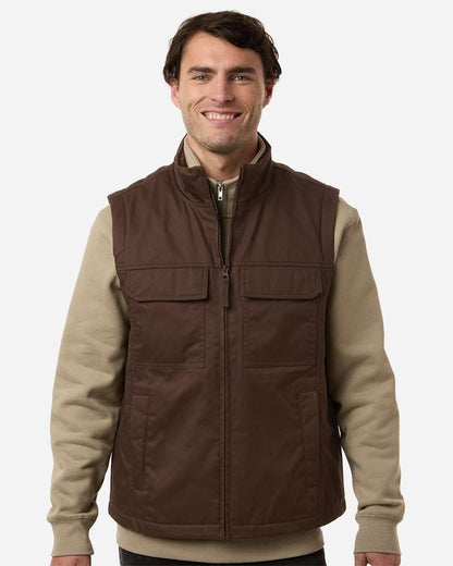 Harriton Unisex ClimaBloc® Station Vest M723 #colormdl_Dark Mocha
