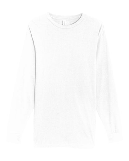 Lane Seven Heavyweight Long Sleeve T-Shirt LS15009 #color_White