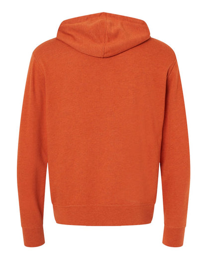 Independent Trading Co. Midweight French Terry Hooded Sweatshirt PRM90HT #color_Burnt Orange Heather