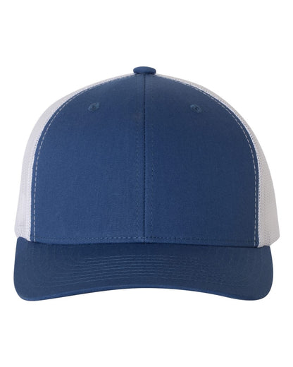YP Classics Retro Trucker Cap 6606 #color_Royal/ White