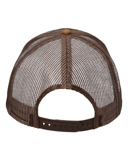 Valucap Licensed Camo Mesh Cap VC150M #color_Advantage Classic/ Brown Mesh