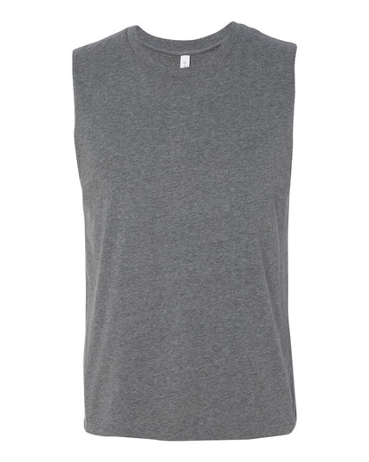 BELLA + CANVAS Jersey Muscle Tank 3483 #color_Deep Heather