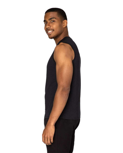 Threadfast Apparel Unisex Impact Tank Top 382T #colormdl_Black