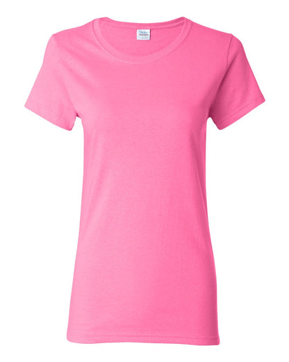 Gildan Women's Heavy Cotton™ T-Shirt 5000L #color_Azalea