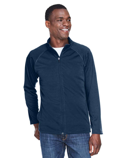 Devon & Jones Men's Stretch Tech-Shell® Compass Full-Zip Jacket DG420 #colormdl_Navy